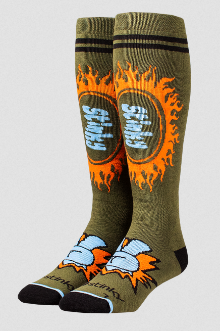 11316.png Skarpety Snowboardowe Stinky Socks Peace Out