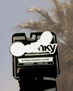 Skarpety Snowboardowe Stinky Socks Drip Skull