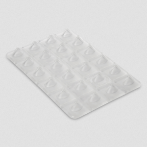 Pad Na Snowboard Crab Grab Shark Teeth / Clear