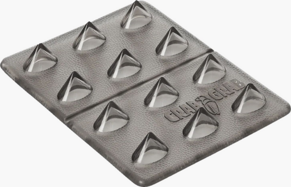 Pad Na Snowboard Crab Grab Mini Shark Teeth / Smoke