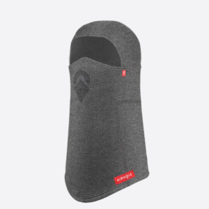 Airhole Laser Mouth Polar Fleece Balaclava - Heather Grey