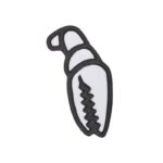 Podkładka Na Snowboard Crab Grab Mega Claws White
