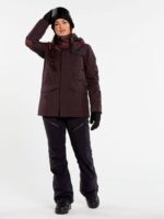 Kurtka Volcom Leda Gore 20/21 Black/Red