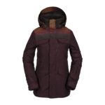 Kurtka Volcom Leda Gore 20/21 Black/Red
