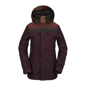 Kurtka Volcom Leda Gore 20/21 Black/Red