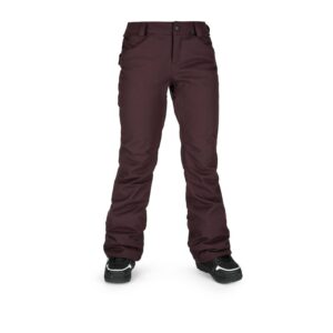 Spodnie Volcom Grail 3D Stretch Black/Red