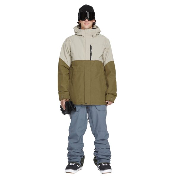 Kurtka snowboardowa Volcom L INS Gore-Tex 22/23 Dark Khaki