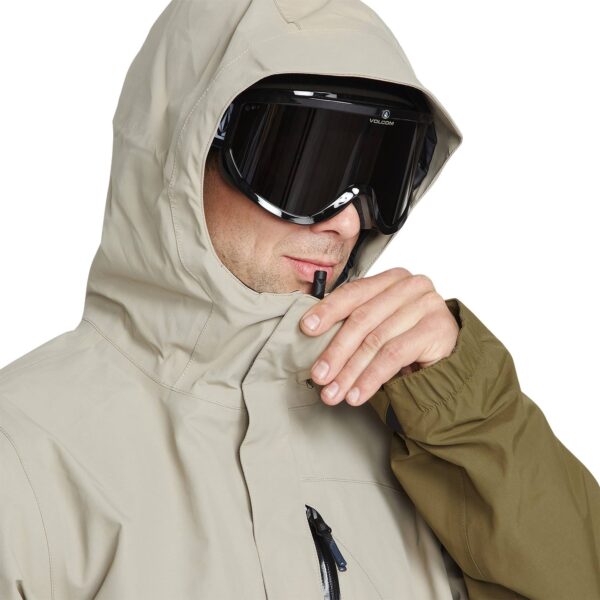 Kurtka snowboardowa Volcom L INS Gore-Tex 22/23 Dark Khaki
