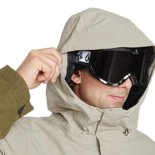 Kurtka snowboardowa Volcom L INS Gore-Tex 22/23 Dark Khaki