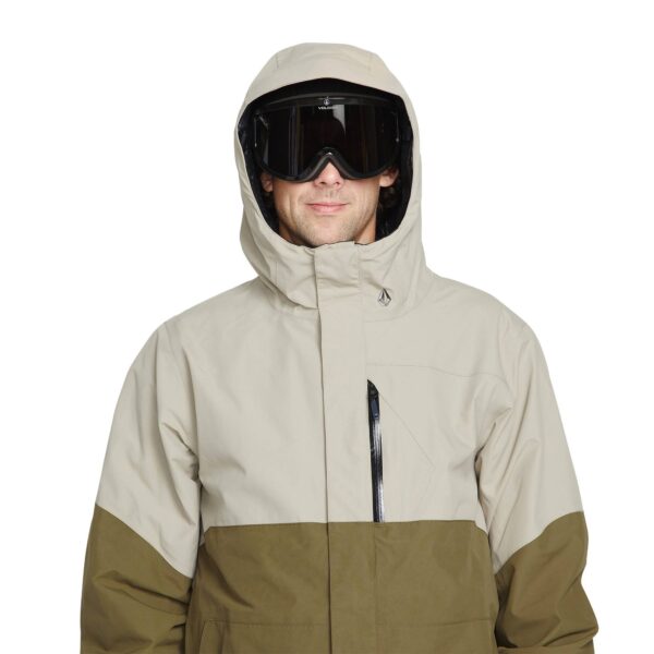 Kurtka snowboardowa Volcom L INS Gore-Tex 22/23 Dark Khaki