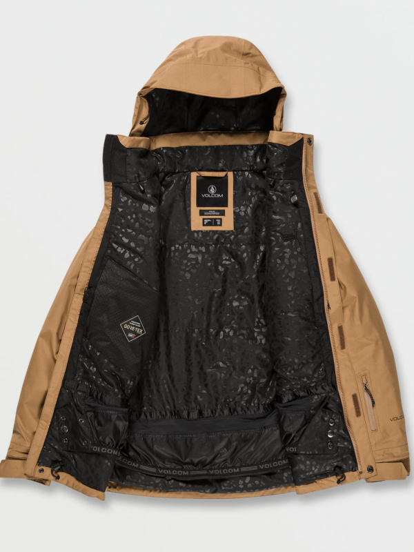 Kurtka snowboardowa Volcom ELL Ins Gore Tex 22/23 Caramel