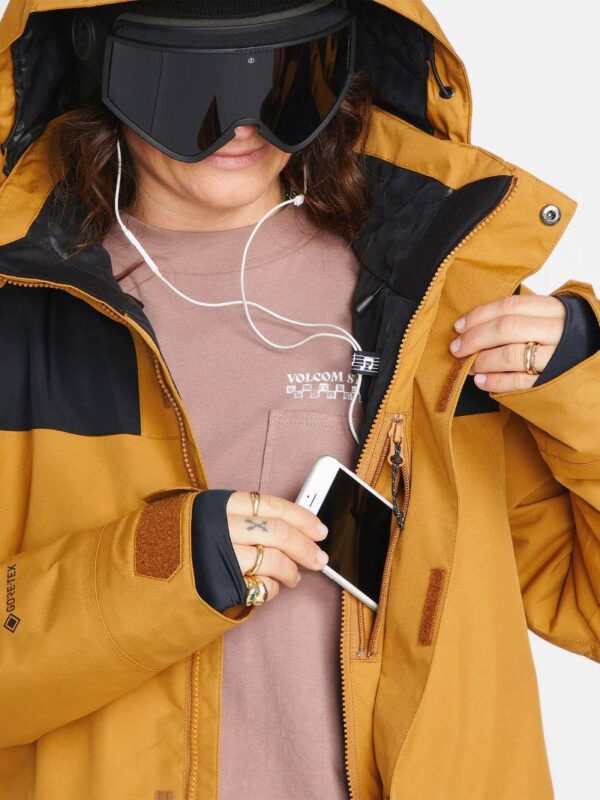 Kurtka snowboardowa Volcom ELL Ins Gore Tex 22/23 Caramel