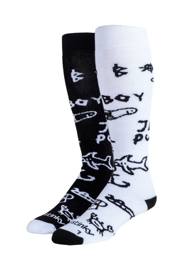 Skarpety Snowboardowe Stinky Socks Andrew Brewer "Bad Boy"