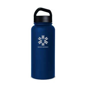 Termos Snow Monkey Traveler 1L Granatowy