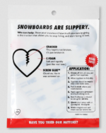 9892.png Podkładka Na Snowboard Crab Grab Mega Heart / Red
